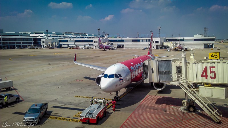 Airlines in Thailand | Air Asia at Bangkok Don Muang Airport