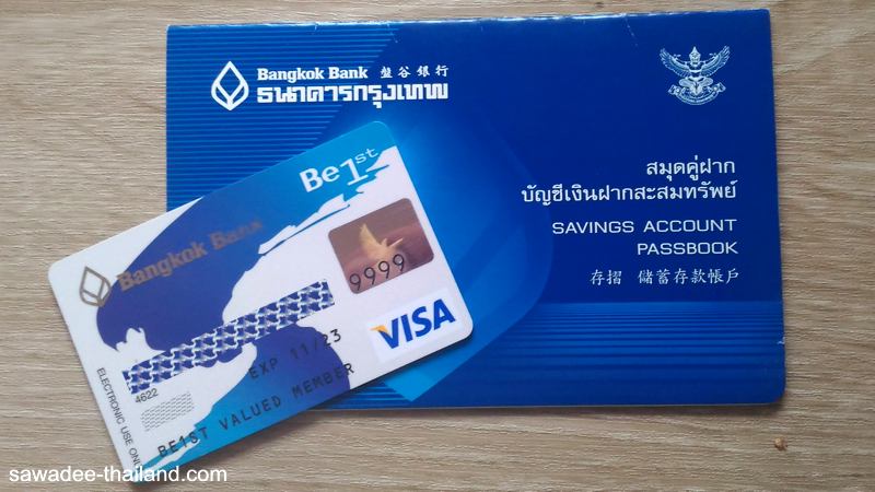 tourist bank account thailand