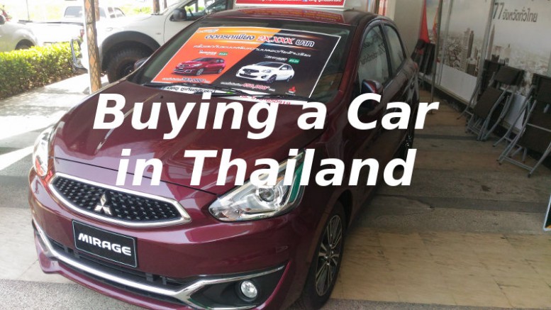 Buying a Car in Thailand