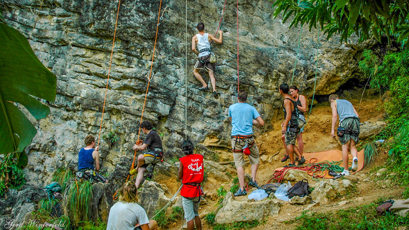 Rock climbing Firewall