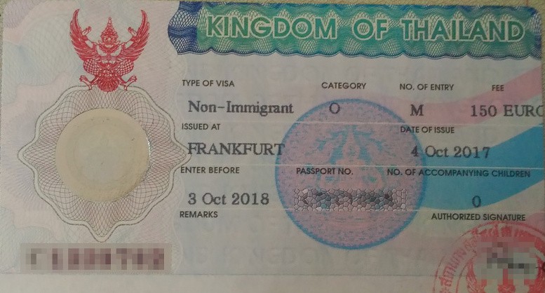 Non Immigrant Visa Thailand