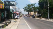 The main road in Koh samui at Maenam
