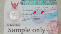 Thai Business Visa - Non Immigrant B