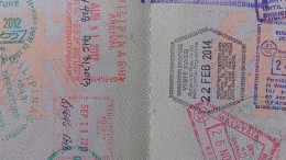 Immigration Stamps Thailand